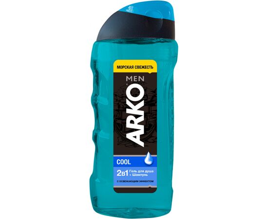 Гель для душа ARKO Men 2 in 1 Cool 260 мл (8690506490867)