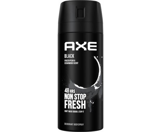 Дезодорант AXE Black спрей 150 мл (8690637879180)