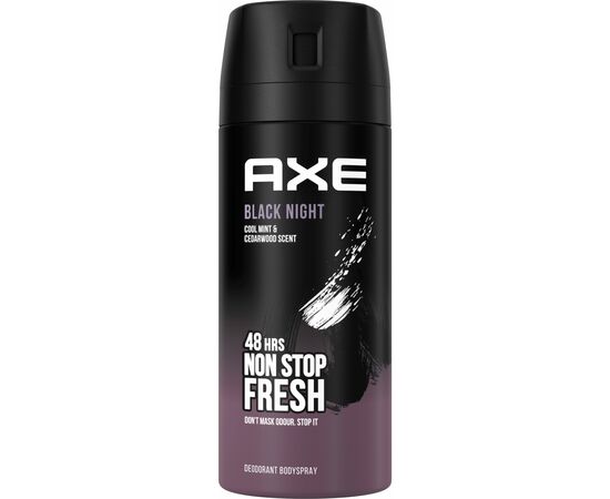 Дезодорант AXE Black Night спрей 150 мл (8690637879203)