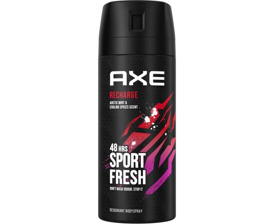 Дезодорант AXE Recharge спрей 150 мл (8714100895603)