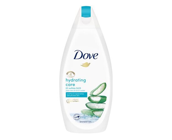 Гель для душа Dove Увлажняющий уход с алоэ 500 мл (8710847929069)