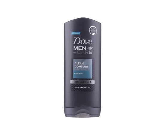 Гель для душу Dove Men+Care Чистота та комфорт 250 мл (8717644627624/8717163766330)