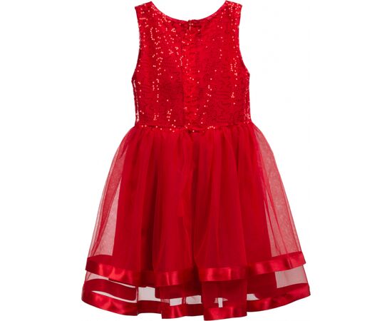 Платье Breeze с фатиновой юбкой (14502-128G-red), изображение 2 Платье Breeze с фатиновой юбкой (14502-128G-red), изображение 2