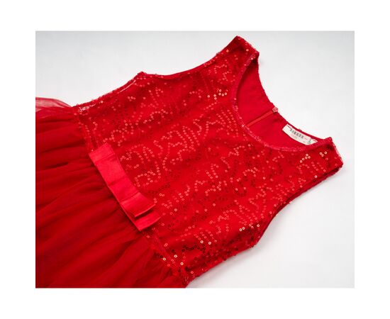 Платье Breeze с фатиновой юбкой (14502-128G-red), изображение 3 Платье Breeze с фатиновой юбкой (14502-128G-red), изображение 3