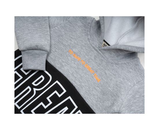 Спортивный костюм Smile с худи (6104-110B-gray), изображение 7 Спортивный костюм Smile с худи (6104-110B-gray), изображение 7