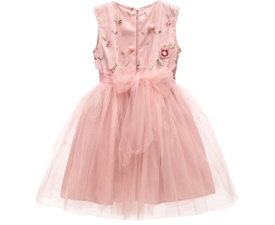 Плаття Tivido святкове з прикрасами (2122-110G-peach), зображення 6