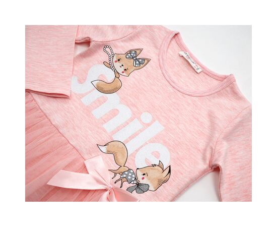 Платье POP FASHION с лисичками (6737-98G-peach), изображение 3 Платье POP FASHION с лисичками (6737-98G-peach), изображение 3