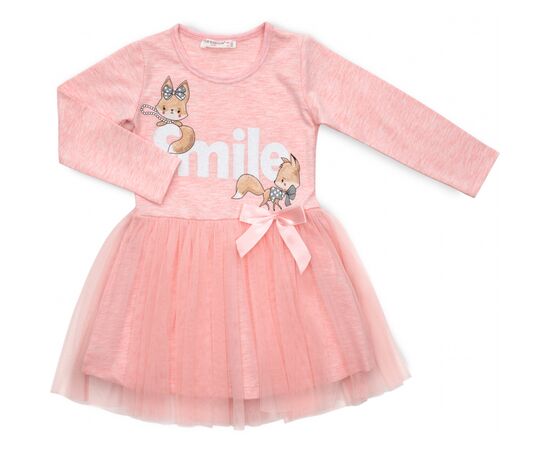 Плаття POP FASHION з лисичками (6737-98G-peach)