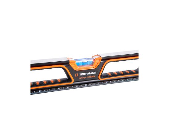Уровень Tekhmann ударопрочный алюминиевый магнитный 600мм (9200600), изображение 3 Уровень Tekhmann ударопрочный алюминиевый магнитный 600мм (9200600), изображение 3