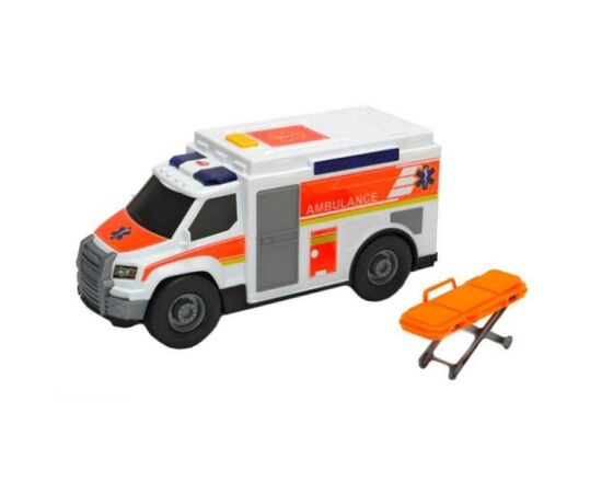 Спецтехника Dickie Toys Неотложная помощь с носилками со световыми и зв. эффектами (3306002)