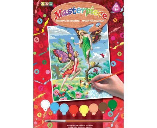 Набор для творчества Sequin Art PAINTING BY NUMBERS JUNIOR Fairies (SA0126)