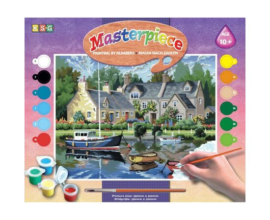 Набір для творчості Sequin Art PAINTING BY NUMBERS SENIOR Tranquil Waters (SA0130)
