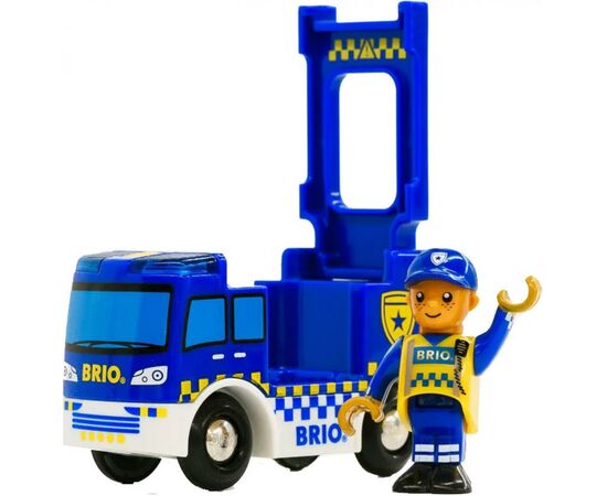 Железная дорога Brio World Полицейский фургон (33825), изображение 3 Железная дорога Brio World Полицейский фургон (33825), изображение 3