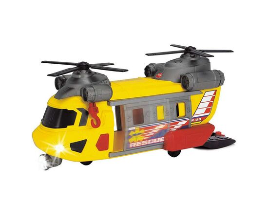 Спецтехника Dickie Toys Вертолет Служба спасения со звуковыми и световыми эффектами (3306004)