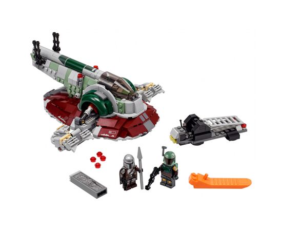 Конструктор LEGO Star Wars Зореліт Боби Фетта 593 деталі (75312), зображення 2 Конструктор LEGO Star Wars Зореліт Боби Фетта 593 деталі (75312), зображення 2