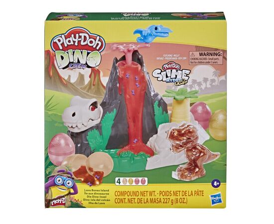 Набір для творчості Hasbro Play-Doh Острів Лава Бонс (F1500)