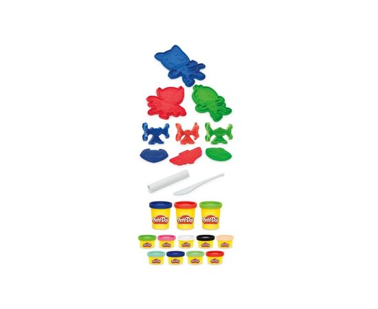Набор для творчества Hasbro Play-Doh Герои в масках (F1805), изображение 3 Набор для творчества Hasbro Play-Doh Герои в масках (F1805), изображение 3