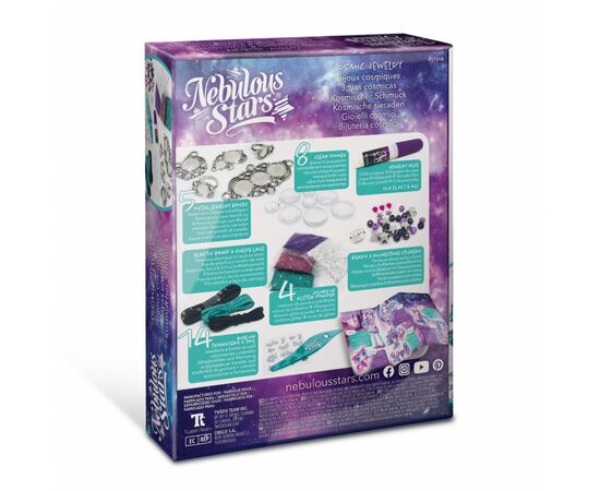 Набір для творчості Nebulous Stars набір для створення прикрас Чарівна біжутерія (707085), зображення 2 Набір для творчості Nebulous Stars набір для створення прикрас Чарівна біжутерія (707085), зображення 2