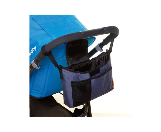 Сумка для мамы DreamBaby On-The-Go органайзер Blue Denim (F2256), изображение 5 Сумка для мамы DreamBaby On-The-Go органайзер Blue Denim (F2256), изображение 5