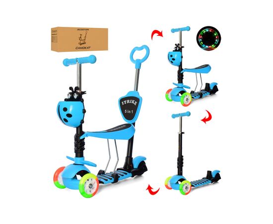 Самокат iTrike Maxi JR 5 в 1 blue (JR 3-026-C-BL blue) Самокат iTrike Maxi JR 5 в 1 blue (JR 3-026-C-BL blue)