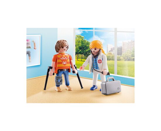 Конструктор Playmobil Доктор и пациент (6336482), изображение 2 Конструктор Playmobil Доктор и пациент (6336482), изображение 2