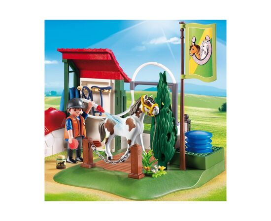 Конструктор Playmobil Лошадиная парикмахерская (6333969), изображение 5 Конструктор Playmobil Лошадиная парикмахерская (6333969), изображение 5