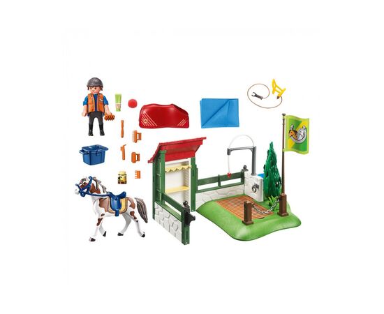 Конструктор Playmobil Лошадиная парикмахерская (6333969), изображение 6 Конструктор Playmobil Лошадиная парикмахерская (6333969), изображение 6
