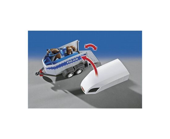 Конструктор Playmobil Полиция с лошадью и трейлером (6332945), изображение 2