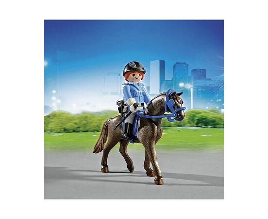 Конструктор Playmobil Полиция с лошадью и трейлером (6332945), изображение 3