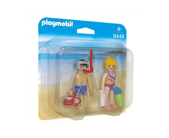 Конструктор Playmobil Відвідувачі пляжу (6336442)