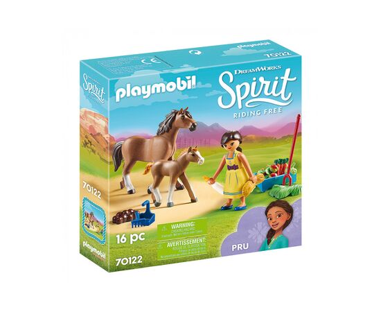 Конструктор Playmobil Пру с лошадью и жеребёнком (6336564)