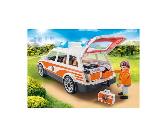 Конструктор Playmobil Реанимобиль с сиреной (6336472), изображение 2 Конструктор Playmobil Реанимобиль с сиреной (6336472), изображение 2