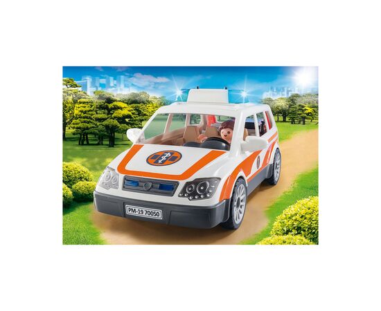 Конструктор Playmobil Реанимобиль с сиреной (6336472), изображение 4 Конструктор Playmobil Реанимобиль с сиреной (6336472), изображение 4