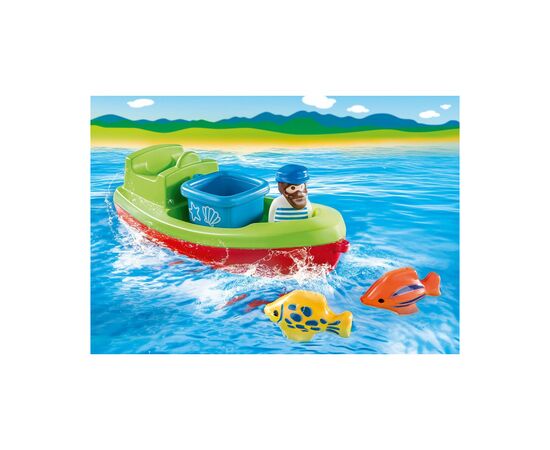 Конструктор Playmobil Рыбак с лодкой (6336520), изображение 4 Конструктор Playmobil Рыбак с лодкой (6336520), изображение 4