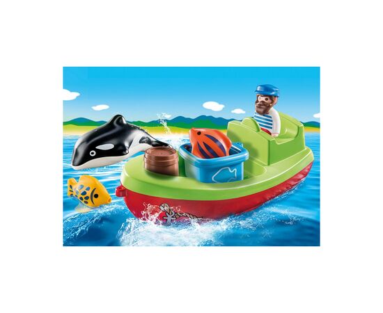 Конструктор Playmobil Рыбак с лодкой (6336520), изображение 5 Конструктор Playmobil Рыбак с лодкой (6336520), изображение 5