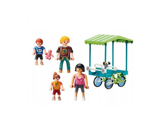 Конструктор Playmobil Семейный трёхколёсный велосипед (6336644), изображение 2 Конструктор Playmobil Семейный трёхколёсный велосипед (6336644), изображение 2