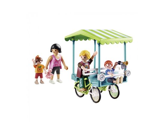 Конструктор Playmobil Семейный трёхколёсный велосипед (6336644), изображение 3 Конструктор Playmobil Семейный трёхколёсный велосипед (6336644), изображение 3