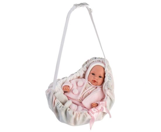 Пупс Llorens Baby con portabebes, 36 см (63640), зображення 4 Пупс Llorens Baby con portabebes, 36 см (63640), зображення 4