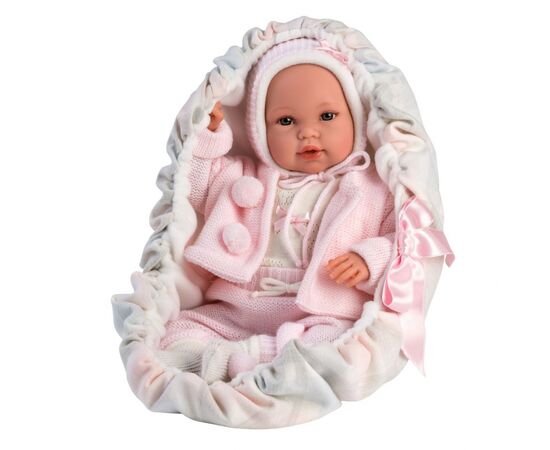 Пупс Llorens Baby con portabebes, 36 см (63640)