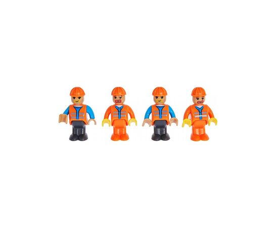 Конструктор ZIPP Toys Поезд DPK32 с рельсами, желтый на радиоуправлении (98253), изображение 2 Конструктор ZIPP Toys Поезд DPK32 с рельсами, желтый на радиоуправлении (98253), изображение 2