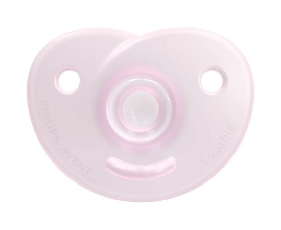 Пустышка Philips AVENT Soothie для девочек 0-6 мес 2 шт. (SCF099/22), изображение 3 Пустышка Philips AVENT Soothie для девочек 0-6 мес 2 шт. (SCF099/22), изображение 3
