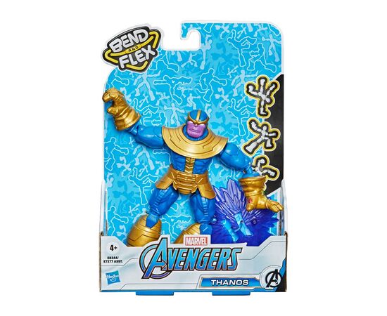 Фигурка для геймеров Hasbro Avengers Bend and flex Мстители Танос (E7377_E8344), изображение 2 Фигурка для геймеров Hasbro Avengers Bend and flex Мстители Танос (E7377_E8344), изображение 2