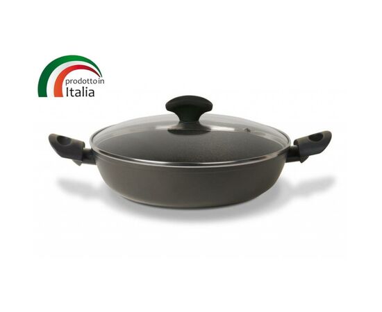 Сотейник TVS Diamante Induction с двумя ручками 28 см (DP380283310001C)