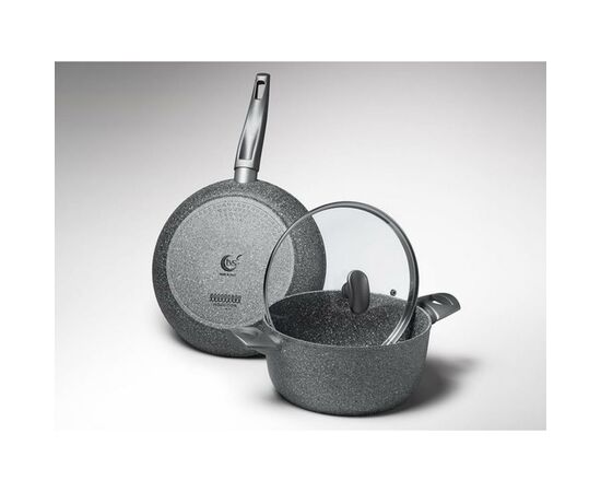 Сотейник TVS Mineralia Induction 28 см (BS380283310101), изображение 2 Сотейник TVS Mineralia Induction 28 см (BS380283310101), изображение 2