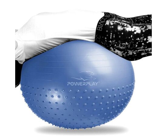 Мяч для фитнеса PowerPlay 4003 65см Lilac (PP_4003_D65_Lilac/PP_4003_65_Blue), изображение 3 Мяч для фитнеса PowerPlay 4003 65см Lilac (PP_4003_D65_Lilac/PP_4003_65_Blue), изображение 3