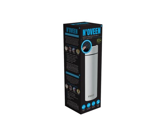 Термос Noveen TB2311 450 мл LED Display White (RL070827), изображение 2 Термос Noveen TB2311 450 мл LED Display White (RL070827), изображение 2