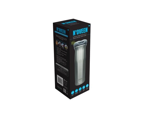 Термос Noveen TB902 630 мл Strong Steel Silver (RL070821), изображение 2 Термос Noveen TB902 630 мл Strong Steel Silver (RL070821), изображение 2