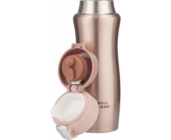 Термокружка Well Done 420 мл Rose Gold (WD-7164D), изображение 2 Термокружка Well Done 420 мл Rose Gold (WD-7164D), изображение 2