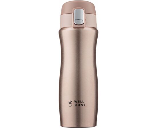 Термокружка Well Done 420 мл Rose Gold (WD-7164D)
