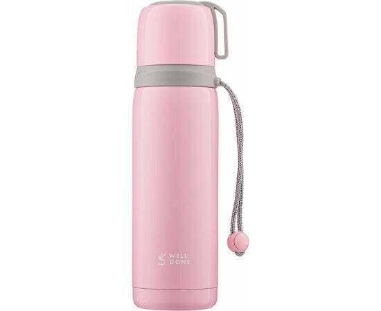 Термос Well Done 0,5 л Light Pink (WD-7025P)